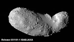 artist conception of an asteroid impact