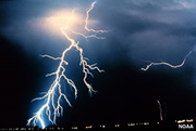 World lightning map