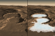 Glaciers on Mars