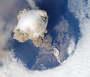 Sarychev Volcano eruption