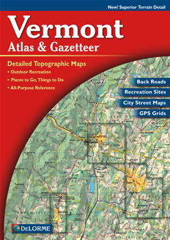Vermont DeLorme Atlas