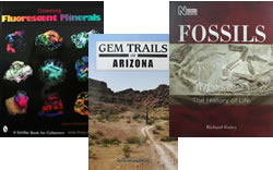 Mineral, gem and fossil books